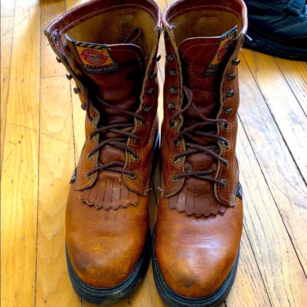 Justin work boots